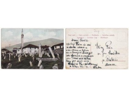 Sarajevo. Staro tursko greblje.
