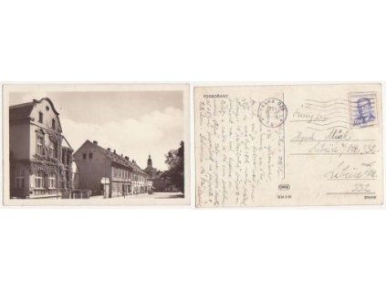 Podbořany. 1954