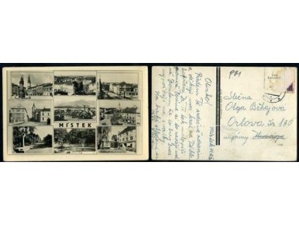 MÍSTEK. 1946. Okénková.