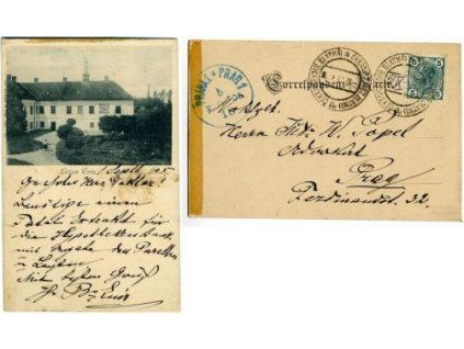 Enisovy Lažany. 1905.