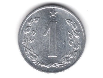 ČESKOSLOVENSKO. 1 haléř 1962.