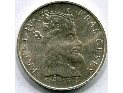 ČESKOSLOVENSKO. 100 Kčs 1978. Úmrtí Karla IV.