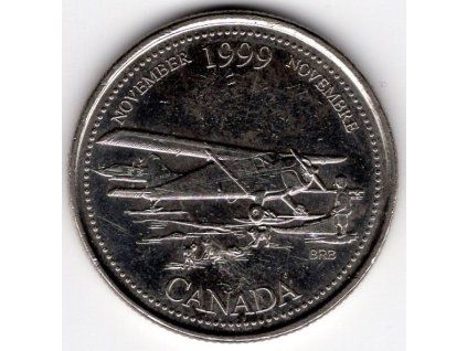 KANADA. 25 cents 1999. November. KM-352.