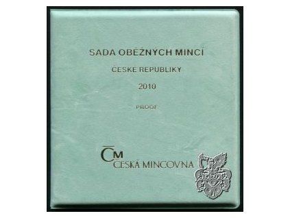 ČESKO. Sada oběžných mincí 2010. PROOF.