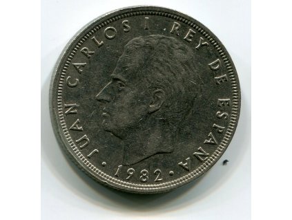 ŠPANĚLSKO. 50 Pesetas 1982. KM-825