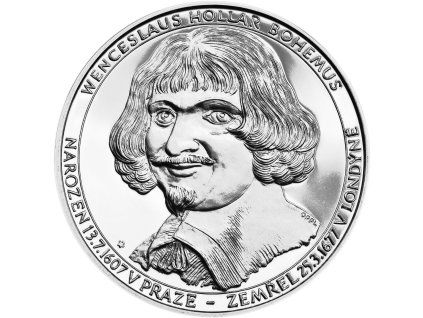 Stříbrná medaile Václav Hollar – 400. výročí narození & 330. výročí úmrtí