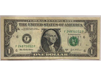 USA. 1 dollar 2003 F.