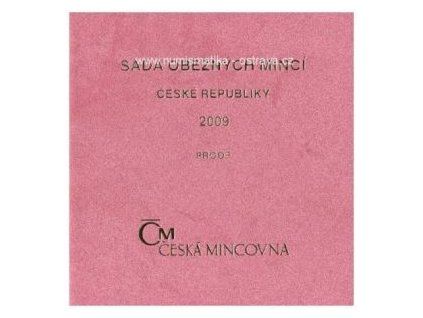 ČESKO. Sada oběžných mincí 2009. PROOF.