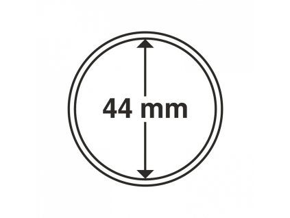 Kapsle na mince do Ø 44 mm - 10 kusů v balení