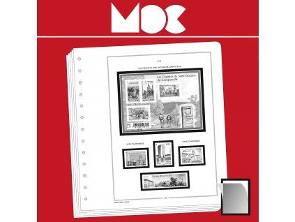 Předtištěné listy MOC SF - Mayotte 1892-1912