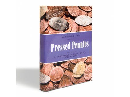 Kapesní album PENNIES s potiskem, na 48 turistických žetonů na hůl