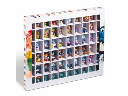Box KINDER s potiskem, na 60 figurek Kinder Suprice - 50×36×33 mm