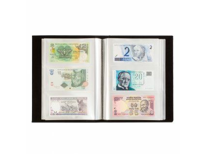 Album na 300 bankovek, černá