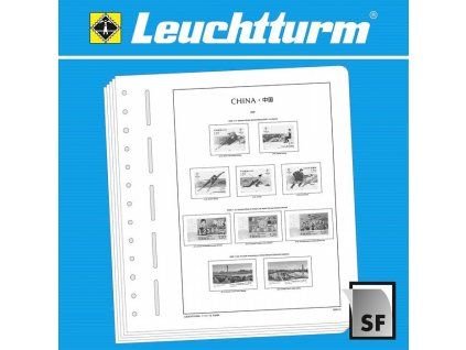 Předtištěné listy LEUCHTTURM SF - Čína 2015-2019