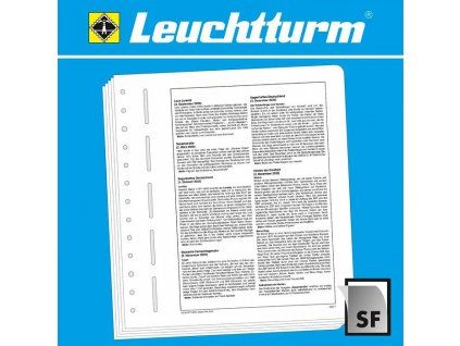 Listy LEUCHTTURM MEMO - Německo 2019