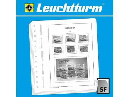 Předtištěné listy LEUCHTTURM SF - Alderney 2019
