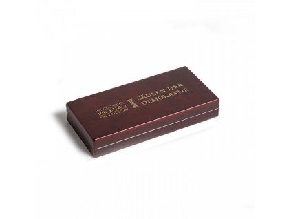Kazeta VOLTERRA, na 3 německé 100€ zlaté mince ze série "pillars of democracy" 