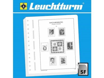 Předtištěné listy LEUCHTTURM SF - Maďarsko 2019