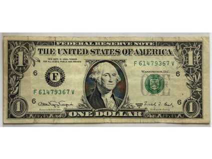 USA. 1 dollar 1988 F.