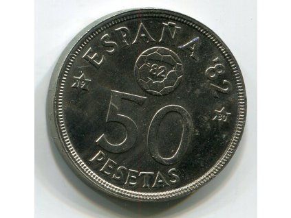ŠPANĚLSKO. 50 pesetas 1980/80.