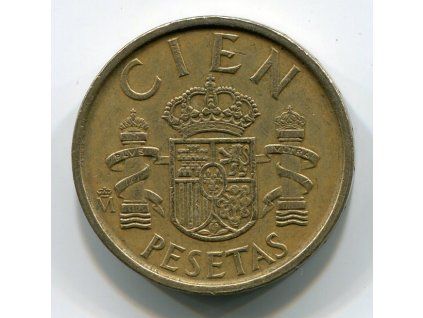 ŠPANĚLSKO. 100 pesetas 1988.