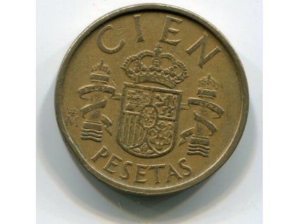 ŠPANĚLSKO. 100 pesetas 1989.