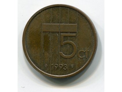NIZOZEMÍ. 5 cents 1993.