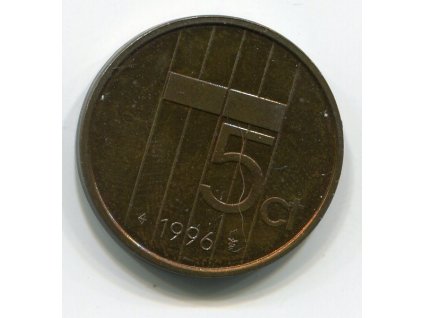 NIZOZEMÍ. 5 cents 1996.