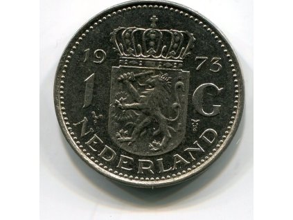 NIZOZEMÍ. 1 gulden 1973.