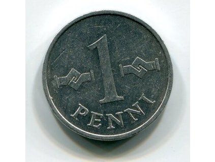 FINSKO. 1 penni 1974.