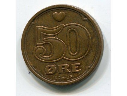 DÁNSKO. 50 öre 1994.