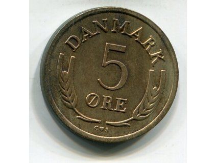 DÁNSKO. 5 öre 1963.