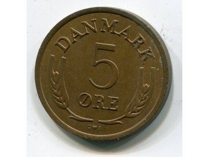 DÁNSKO. 5 öre 1969.