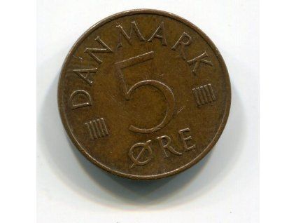 DÁNSKO. 5 öre 1974.