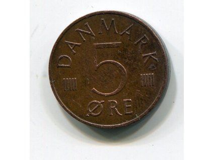 DÁNSKO. 5 öre 1976.