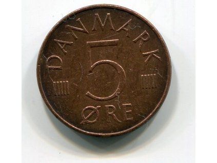 DÁNSKO. 5 öre 1977.
