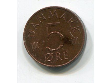 DÁNSKO. 5 öre 1981.
