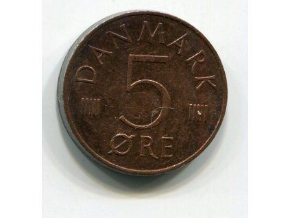 DÁNSKO. 5 öre 1981.