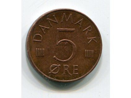 DÁNSKO. 5 öre 1982.