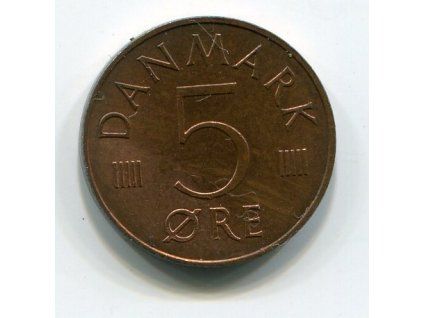 DÁNSKO. 5 öre 1982.