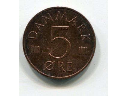 DÁNSKO. 5 öre 1982.