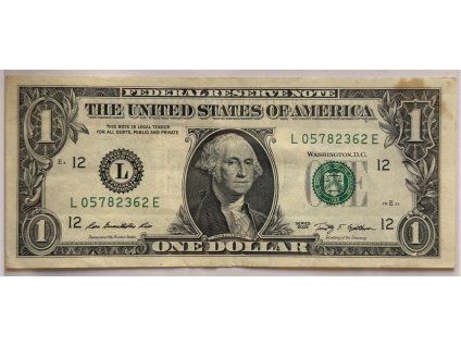 USA. 1 dollar 2009 L.