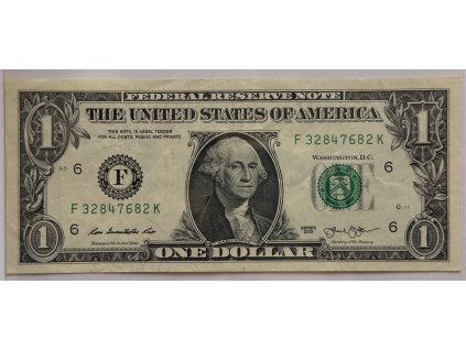 USA. 1 dollar 2013 F.