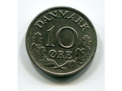 DÁNSKO. 10 öre 1962.