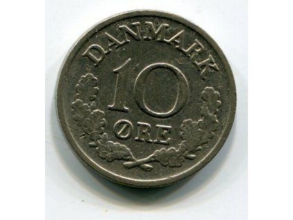 DÁNSKO. 10 öre 1967.