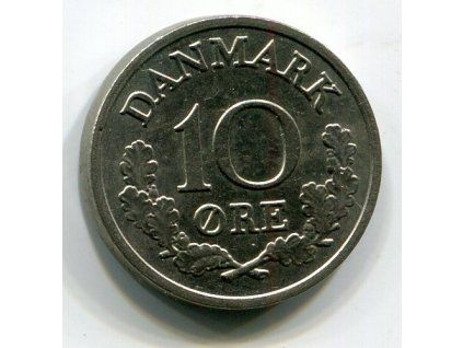 DÁNSKO. 10 öre 1972.