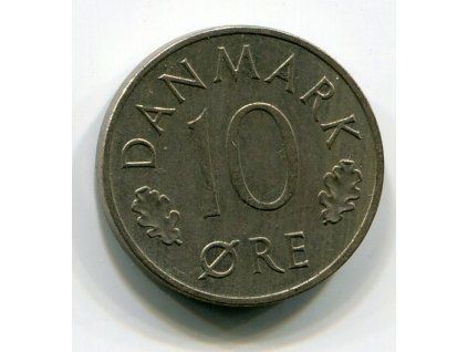 DÁNSKO. 10 öre 1973.