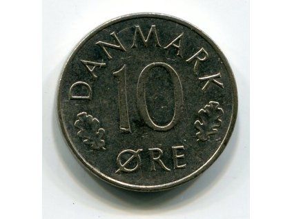 DÁNSKO. 10 öre 1974.