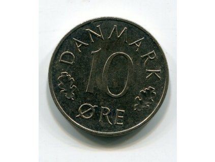 DÁNSKO. 10 öre 1975.