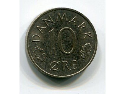 DÁNSKO. 10 öre 1980.